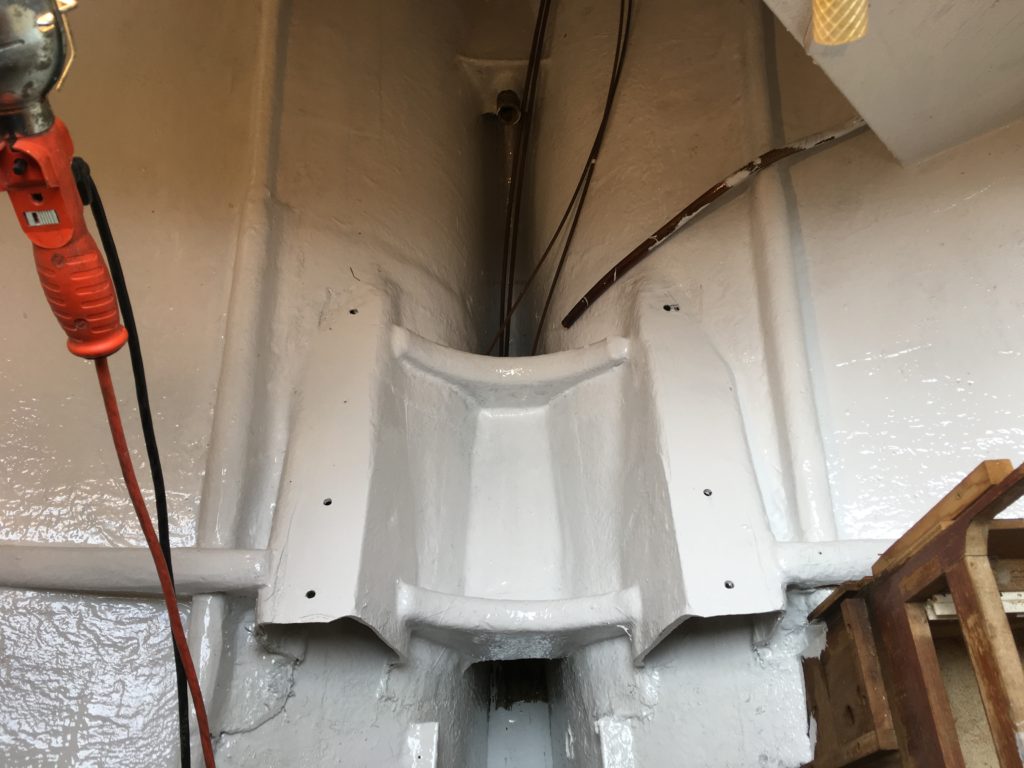 engine compartment and bilge